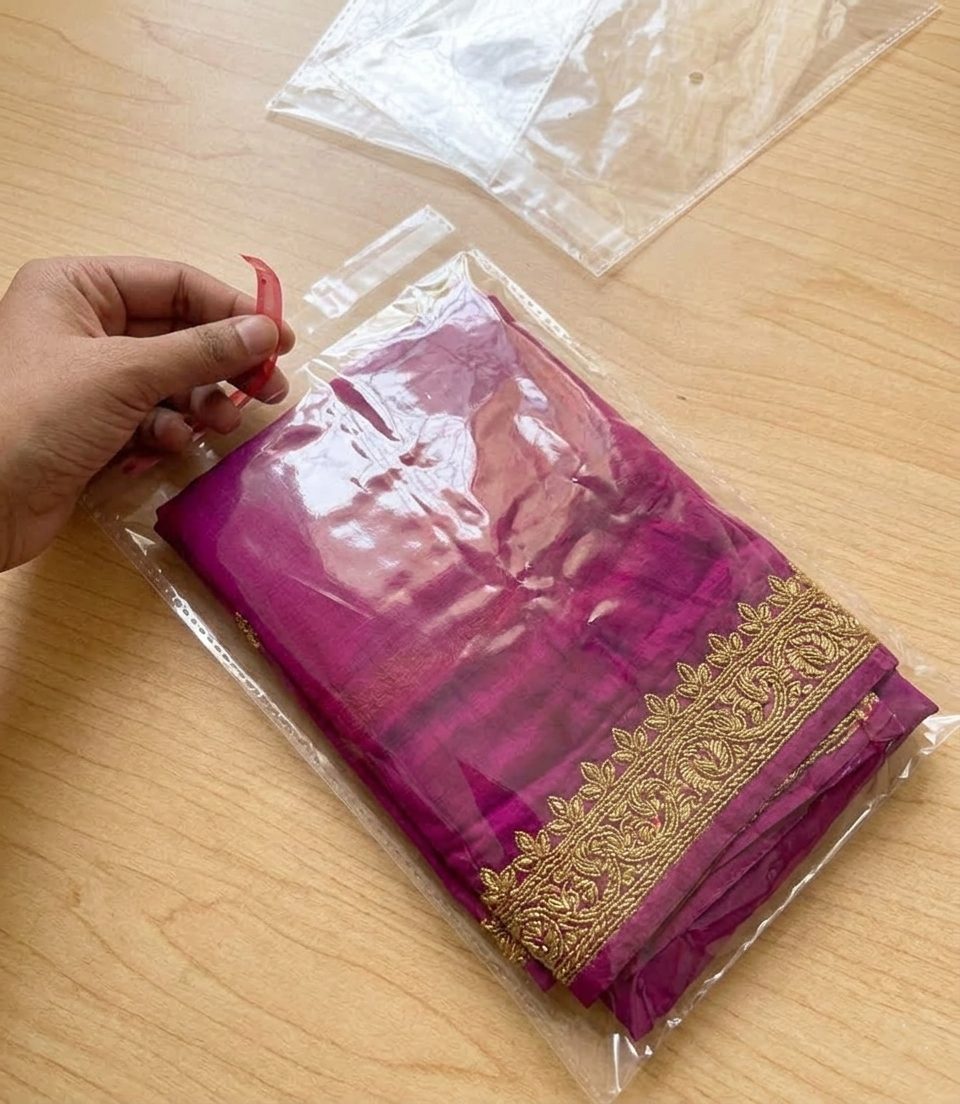 Saree in bag