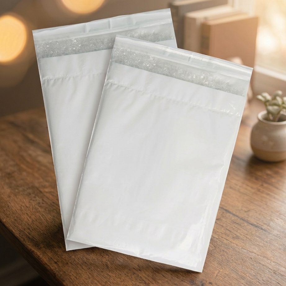 Poly Mailer WIth Bubble From Wrapupbd 1