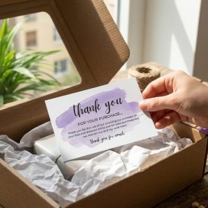 Thank You Card (Ready Made)