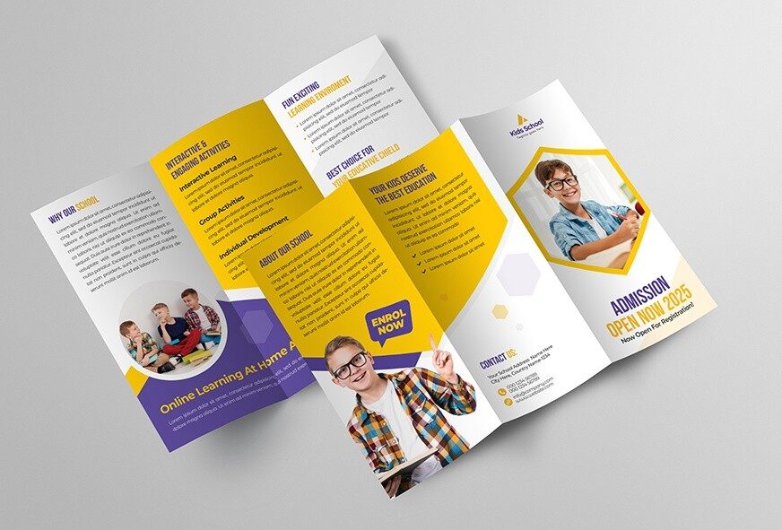 trifold brochure design in bangladesh