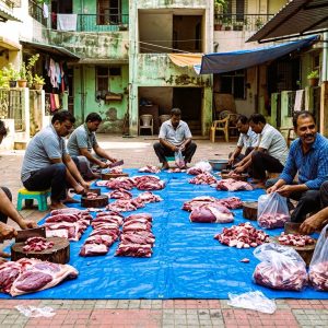 Blue Organizer Floor Poly
