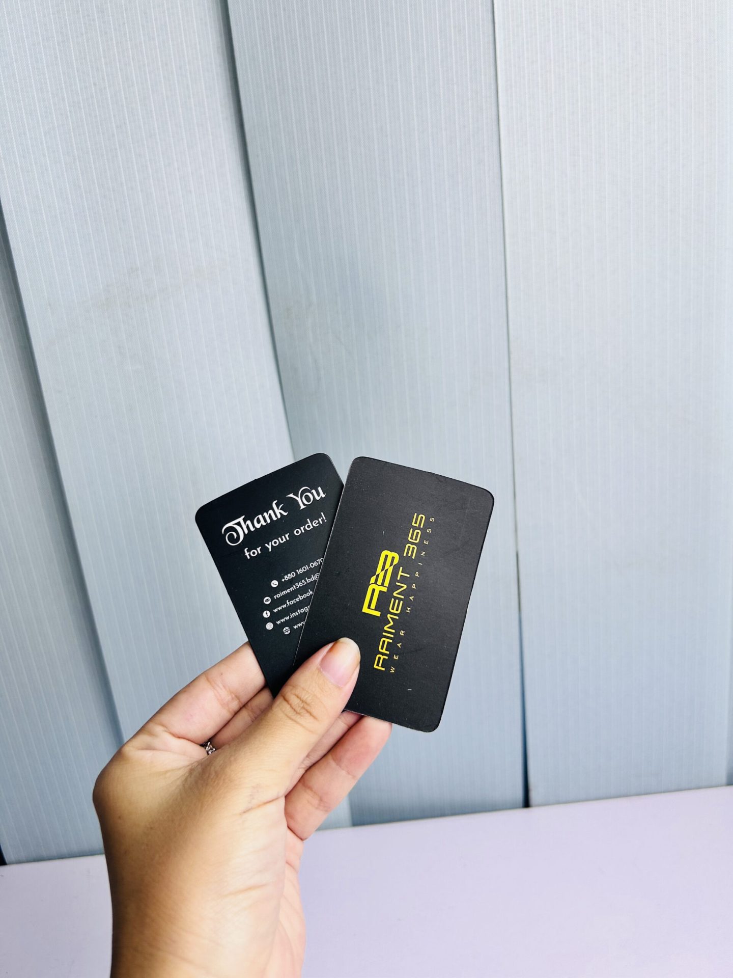 Premium Thank You Card from Wrap UP BD Premium Thank You Card from Wrap UP BD