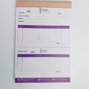 Vertical Two-part Memo Book Price in BD