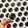 1 inch round sticker