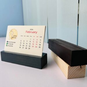 plaque calendar from Wrap UP BD