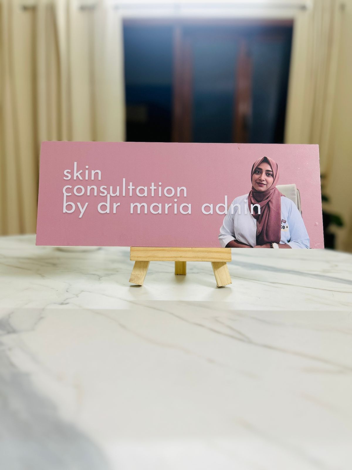 IMG-20250916-WA0014 PVC Board Display with Mini Easel