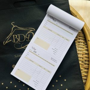 vertical memo book