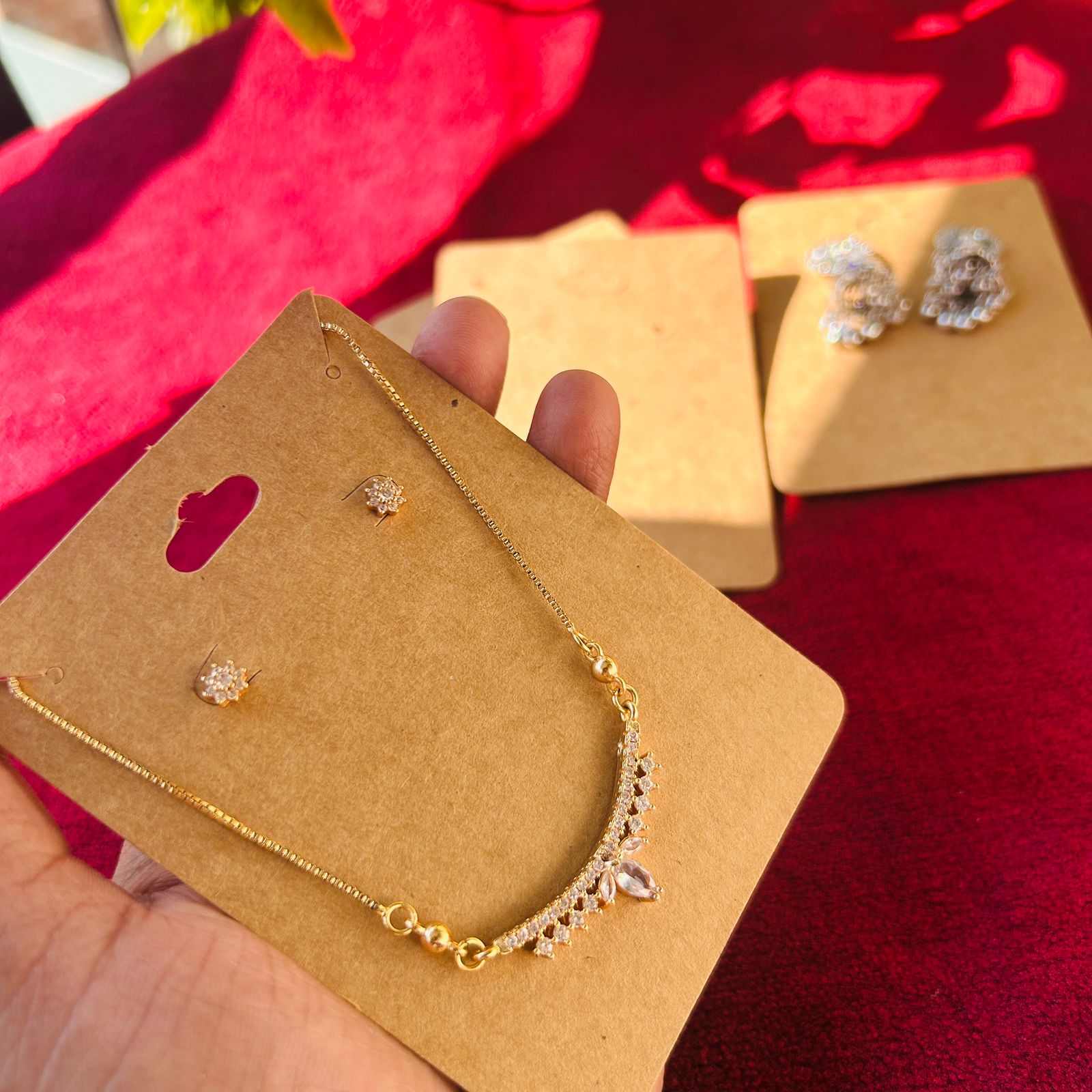 Earring & Necklace Display Cards Earring & Necklace Display Cards