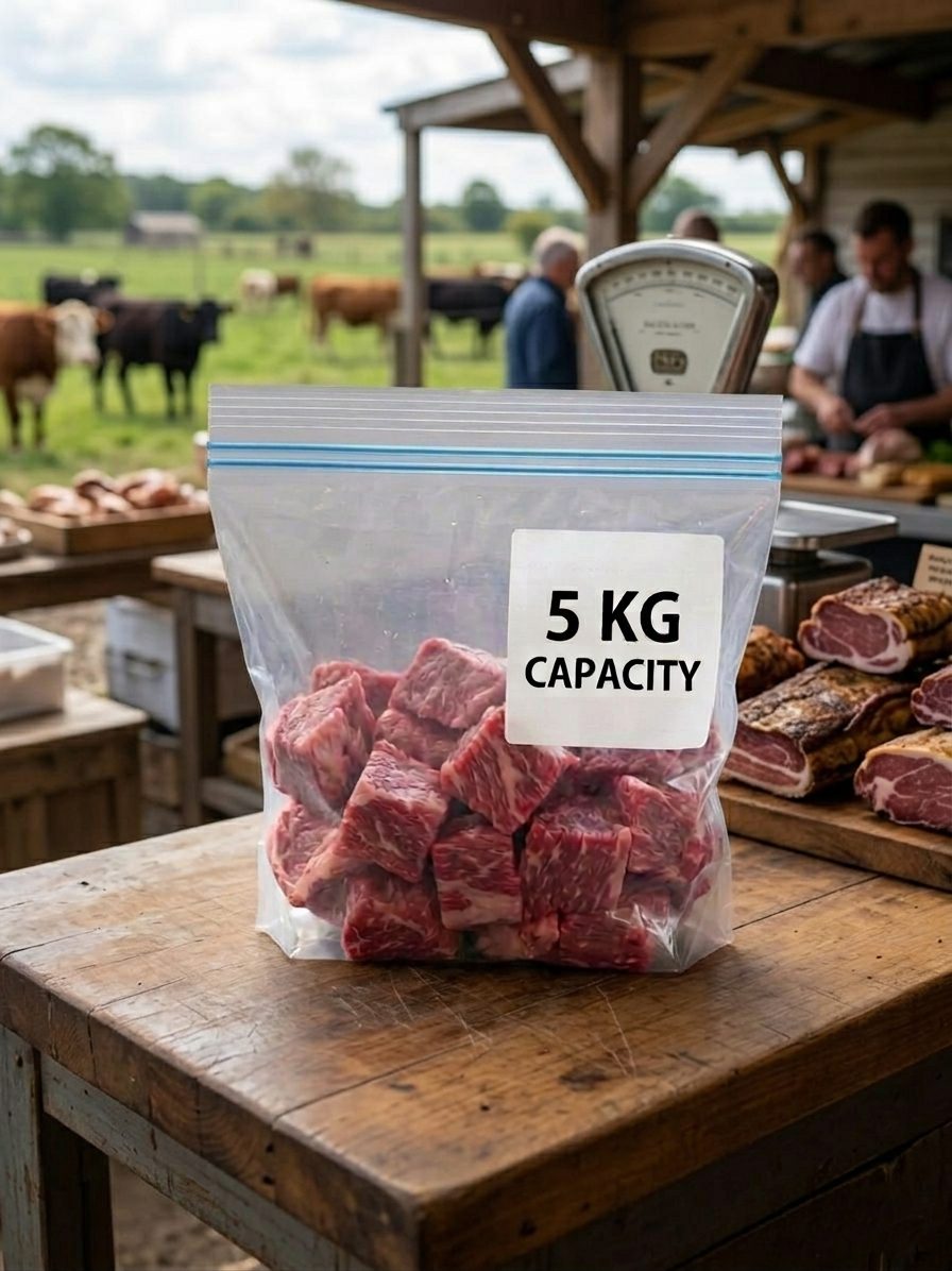 Zipper Poly Bag 5KG Zipper Poly Bag 5KG