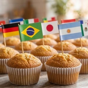Petite Presentation Food Flags – 3-Inch Custom Toothpick Toppers (50 Pcs)
