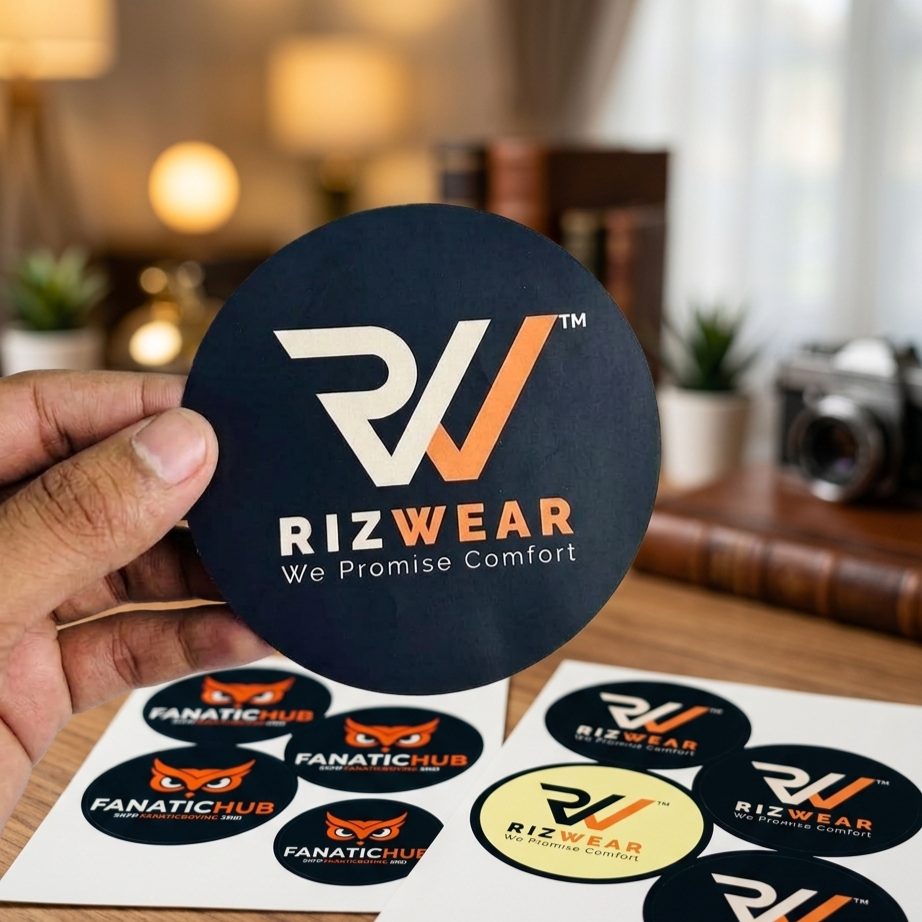 Round Sticker Collag