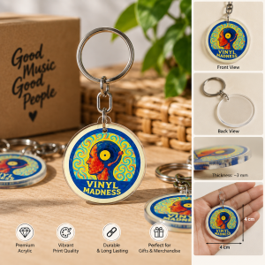 Acrylic Key Ring 100 Pcs