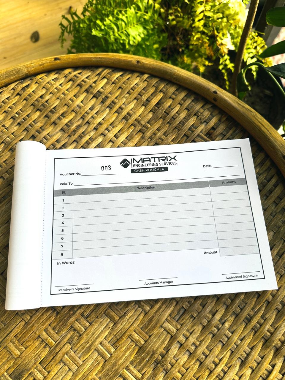 Cash Voucher Books